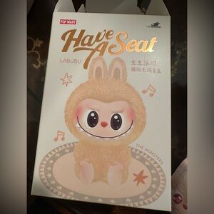 Popmart LABUBU Have a Seat in HEHE